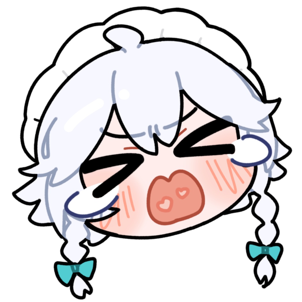 泣き叫ぶ十六夜咲夜_GIF_立ち絵