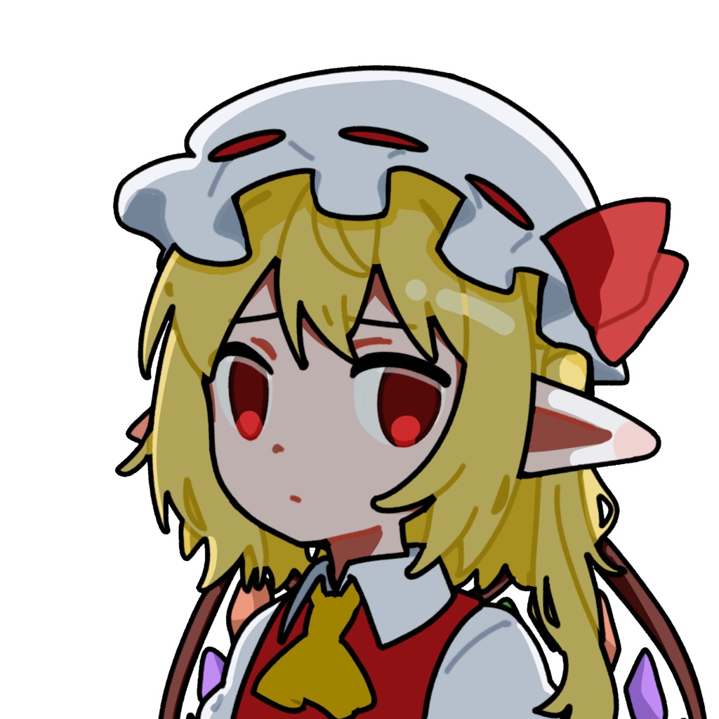 引いてるフランドール・スカーレット