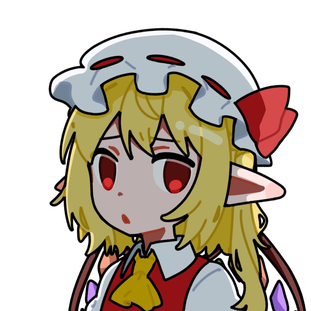 引いてるフランドール・スカーレット