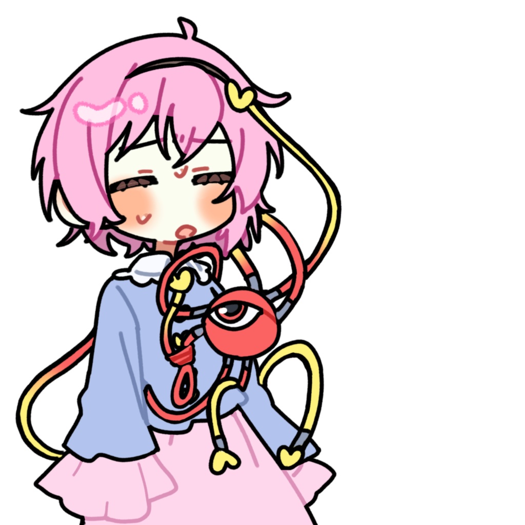 とりあえず謝る古明地さとり_GIF_PNG_立ち絵