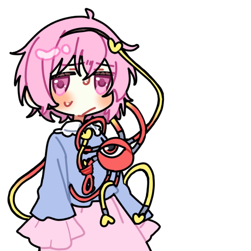 とりあえず謝る古明地さとり_GIF_PNG_立ち絵