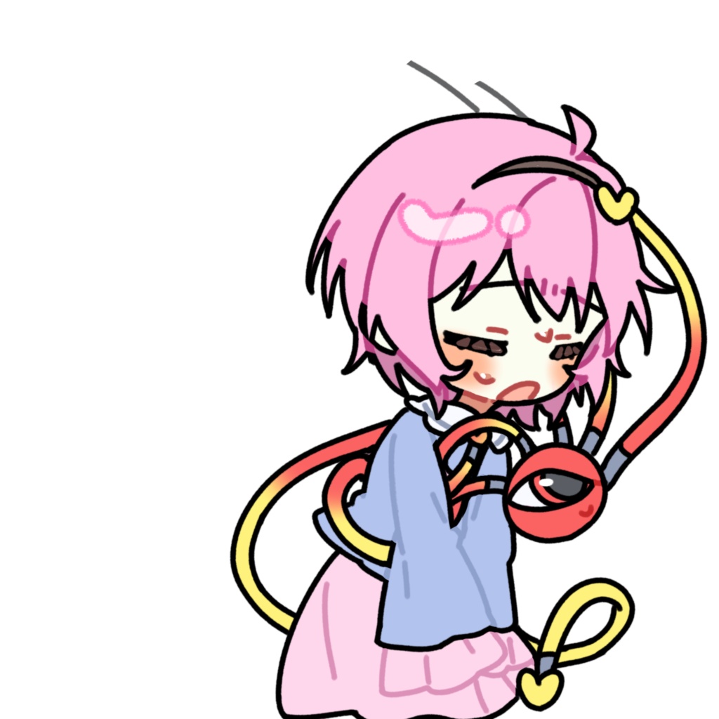 とりあえず謝る古明地さとり_GIF_PNG_立ち絵