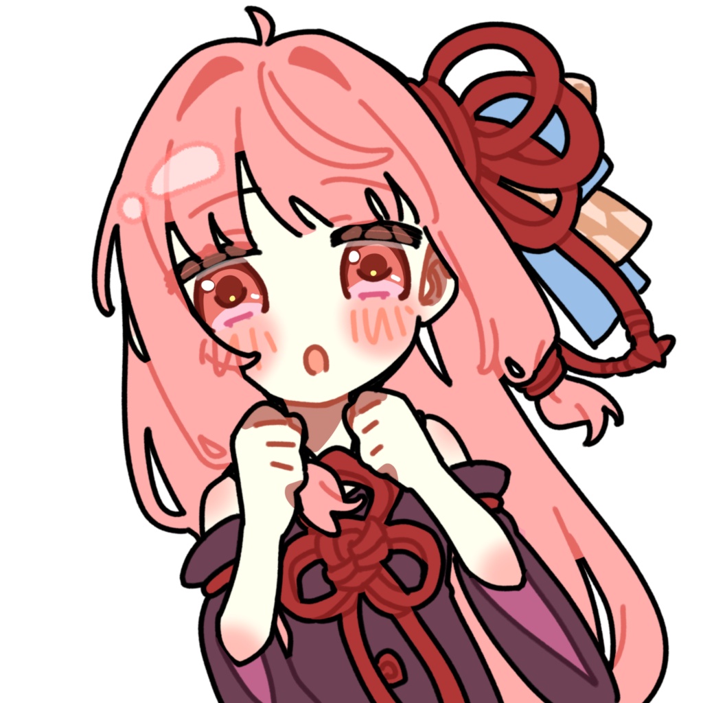 笑う琴葉茜_GIF_立ち絵