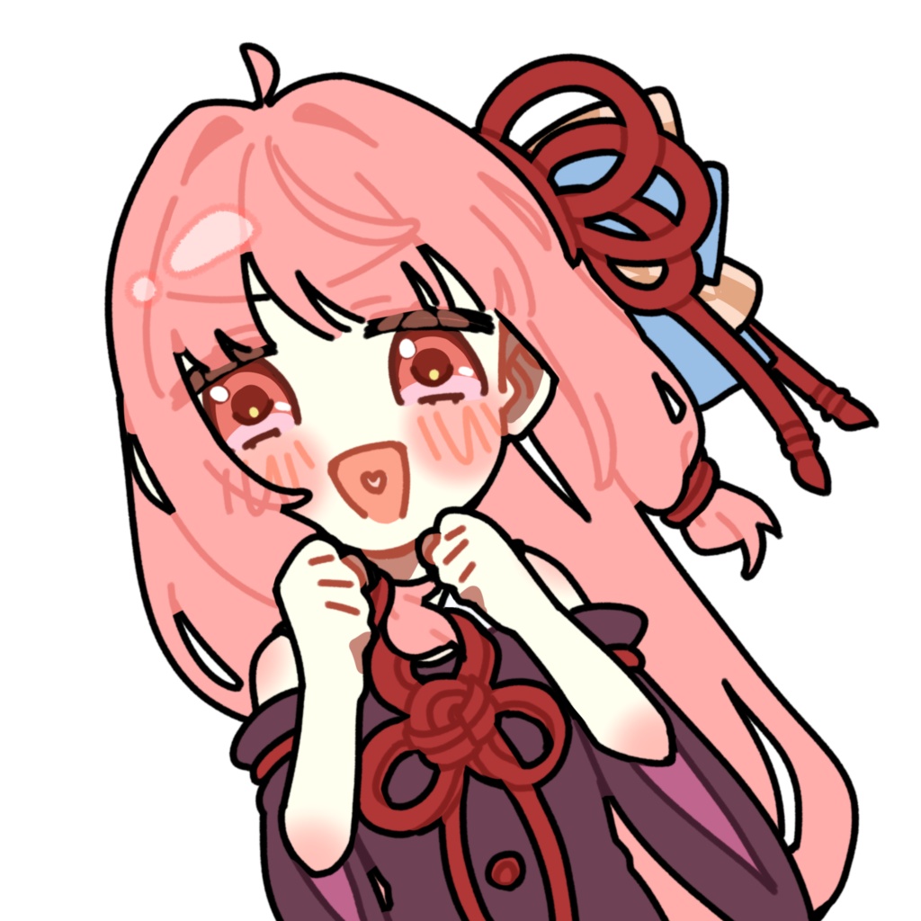 笑う琴葉茜_GIF_立ち絵