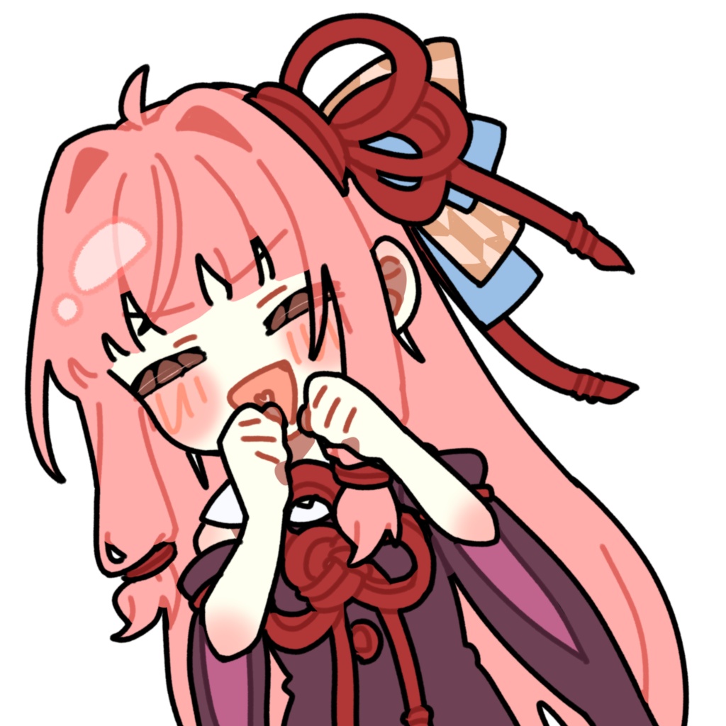 笑う琴葉茜_GIF_立ち絵