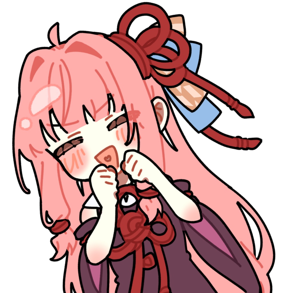 笑う琴葉茜_GIF_立ち絵