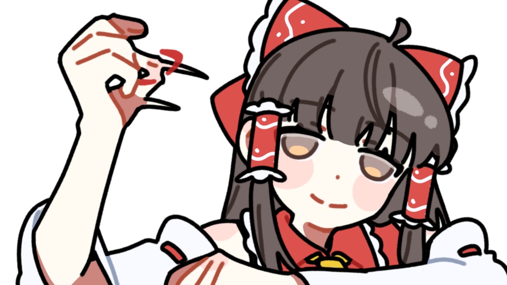 トランジション_博麗霊夢_アニメーション_画面切り替え