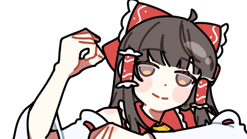 トランジション_博麗霊夢_アニメーション_画面切り替え