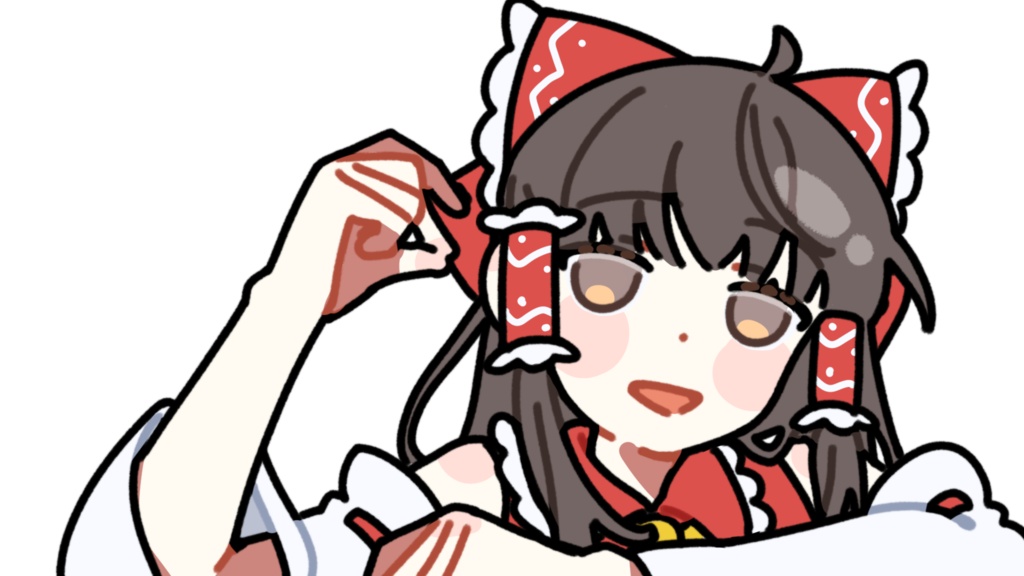 トランジション_博麗霊夢_アニメーション_画面切り替え