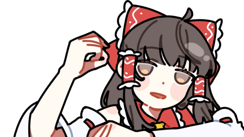 トランジション_博麗霊夢_アニメーション_画面切り替え