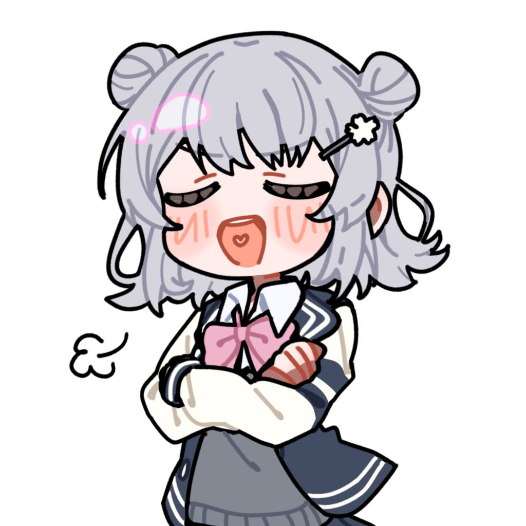 ドヤ顔小春六花_立ち絵_PNG