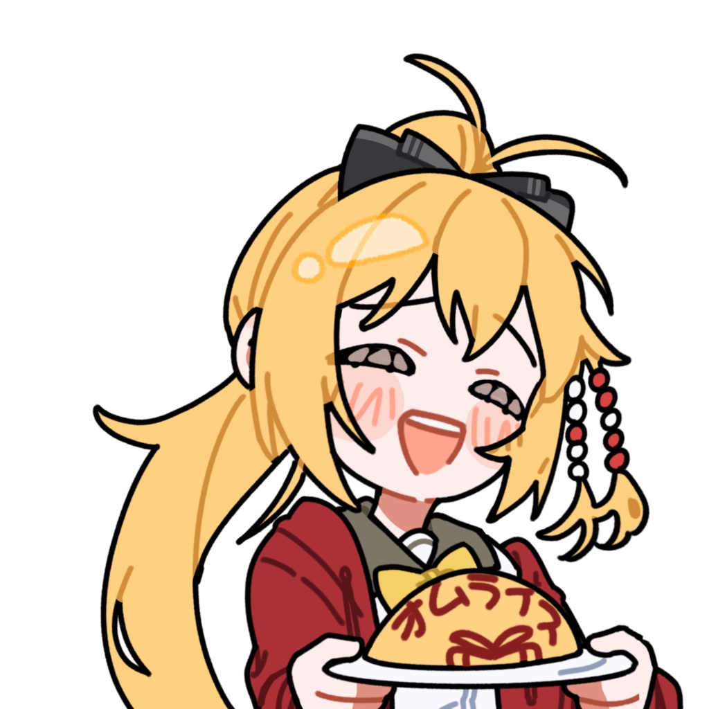 オムライスを作る弦巻マキ_GIF_立ち絵_アニメーション_無料配布