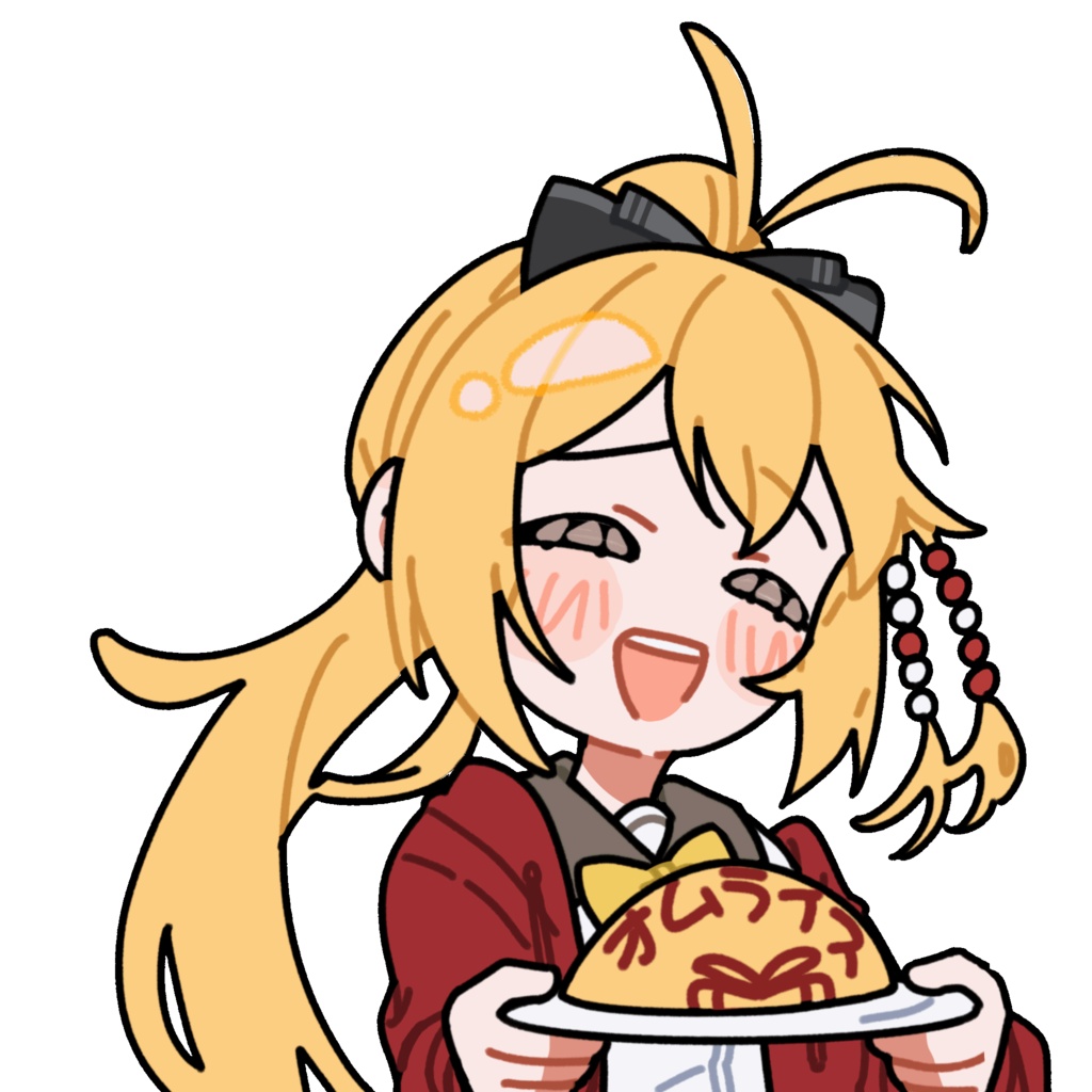 オムライスを作る弦巻マキ_GIF_立ち絵_アニメーション_無料配布