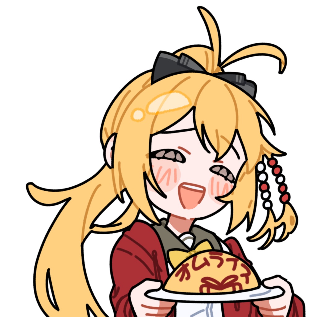 オムライスを作る弦巻マキ_GIF_立ち絵_アニメーション_無料配布
