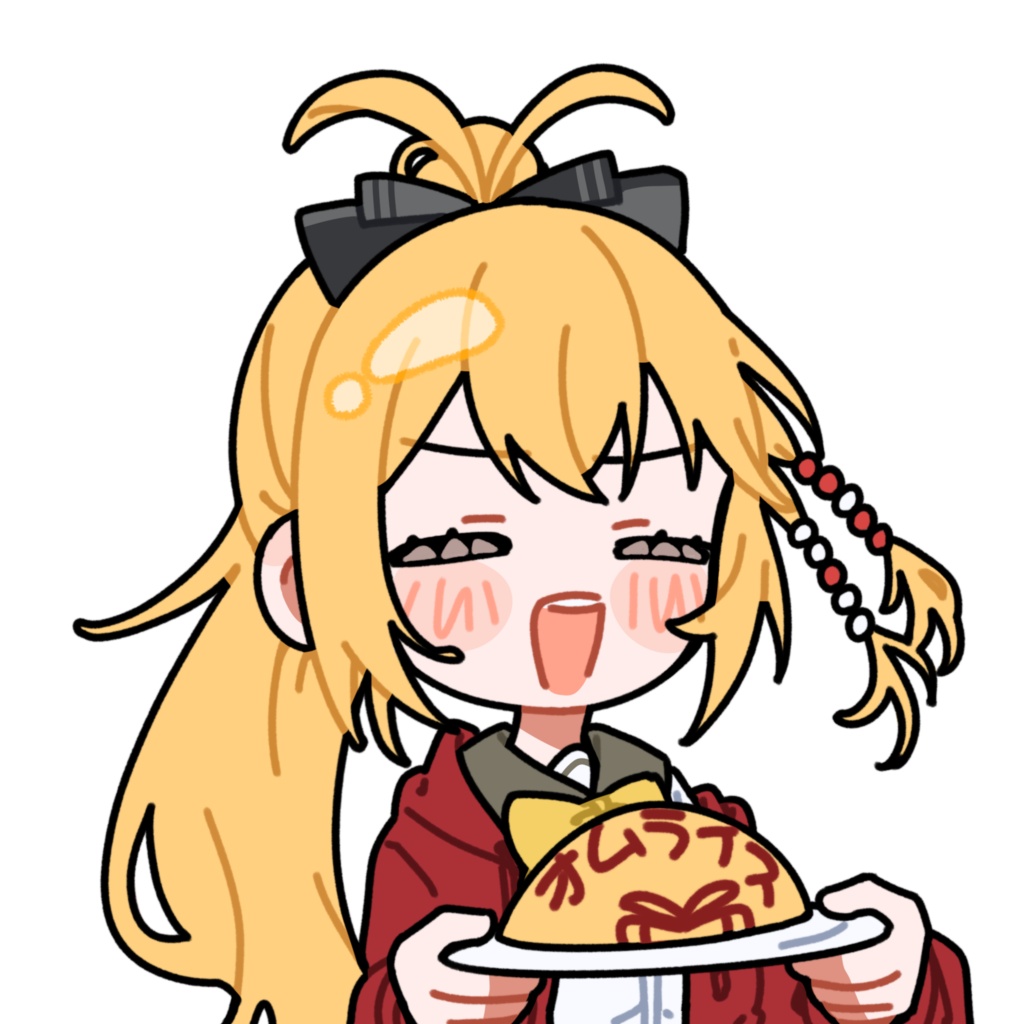オムライスを作る弦巻マキ_GIF_立ち絵_アニメーション_無料配布
