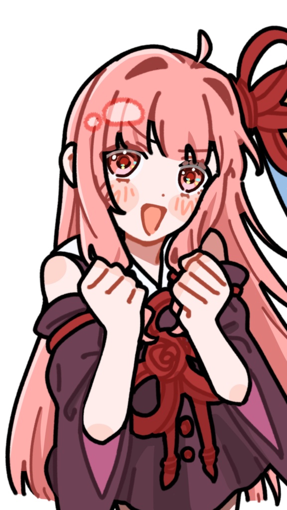 喜ぶ琴葉茜_PNG_立ち絵