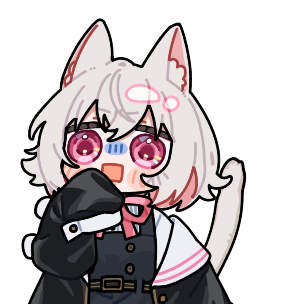 驚く小夜_立ち絵_無料配布_GIF_PNG
