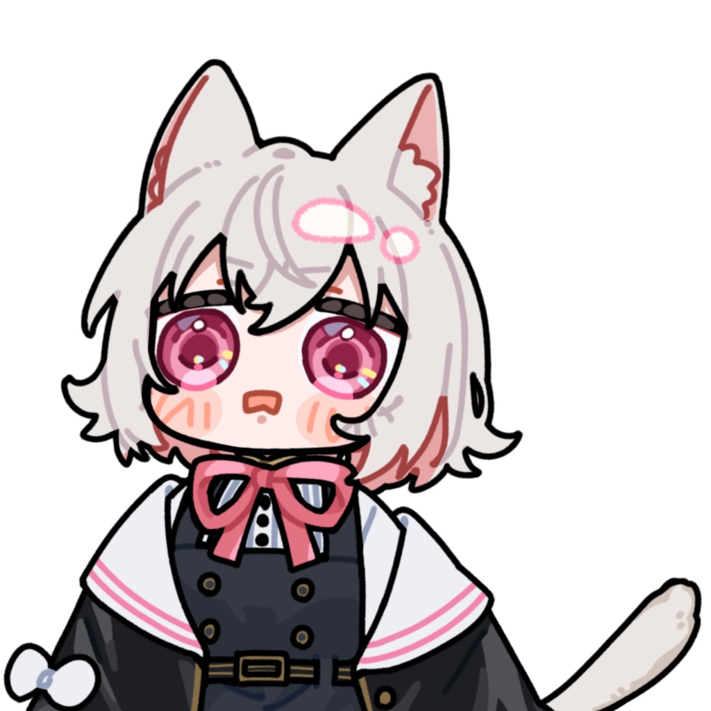 驚く小夜_立ち絵_無料配布_GIF_PNG