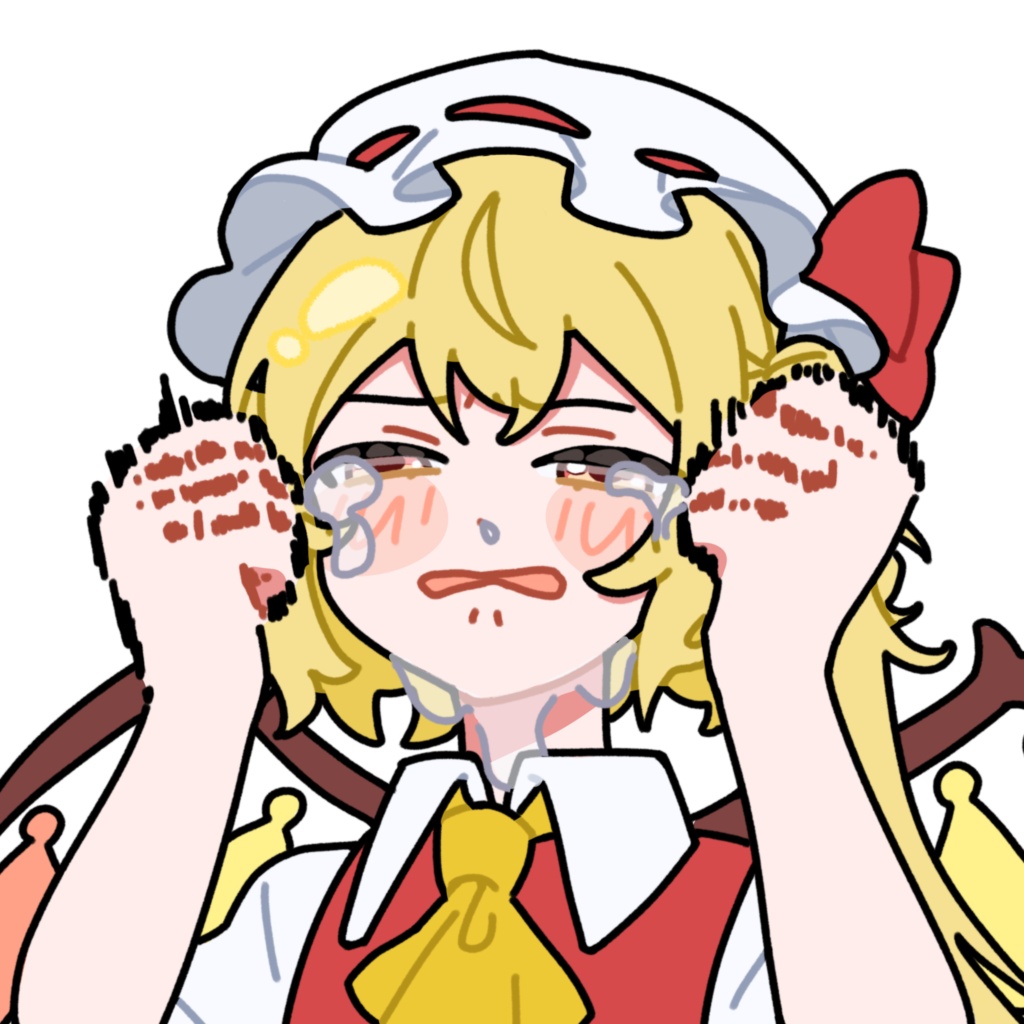 ギャン泣きフラン_立ち絵_GIF_アニメーション_PNG