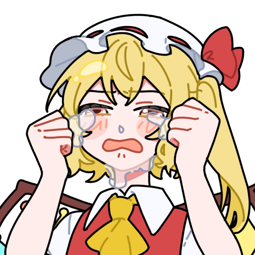 ギャン泣きフラン_立ち絵_GIF_アニメーション_PNG