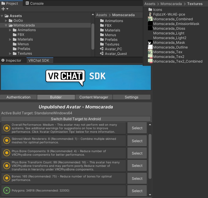 Momscarada - VRChat Avatar
