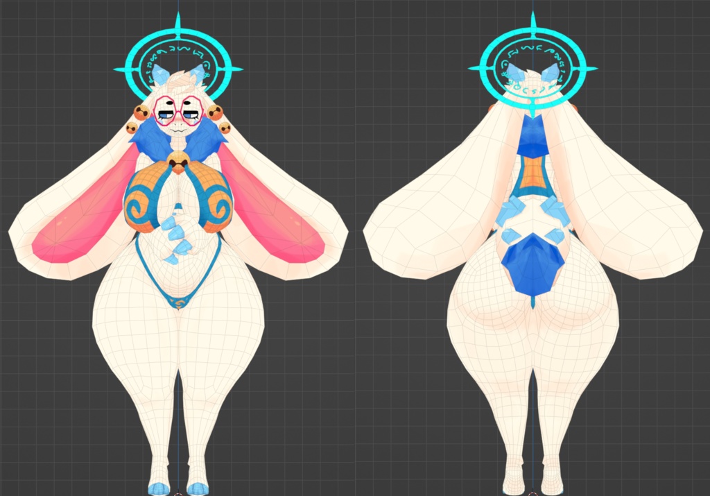 Angela Flux - VRChat 3D Avatar