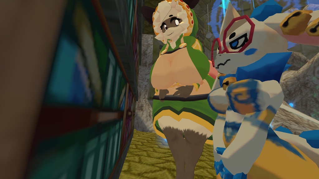 Sally Shopkeeper - VRChat 3D Avatar