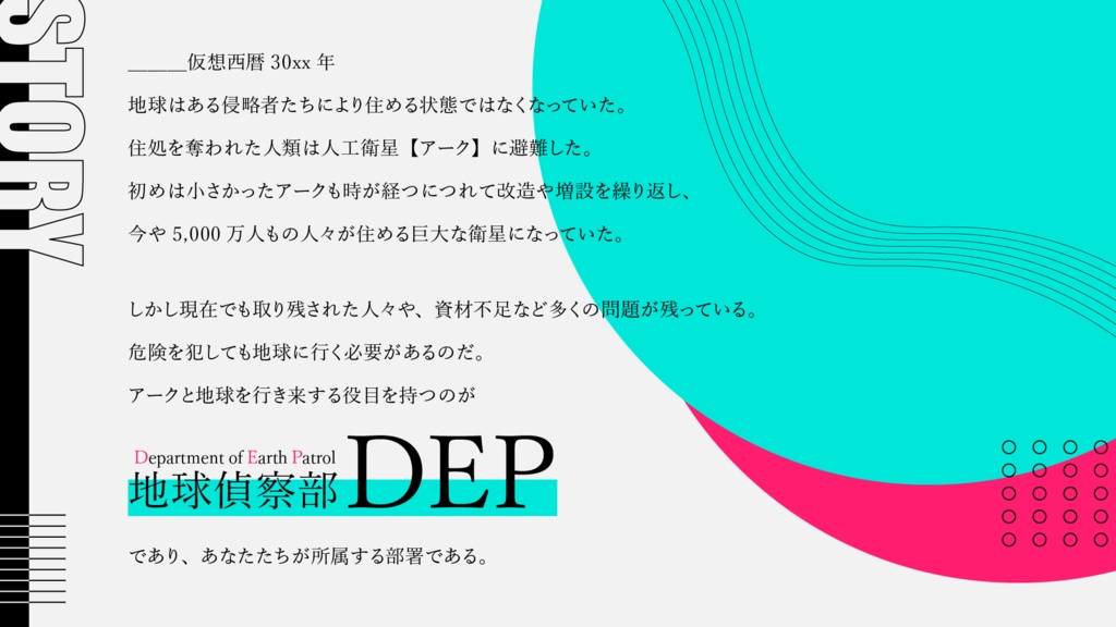 【CoC6版】NOAH - Department of Earth Patrol -【SPLL:E195147】