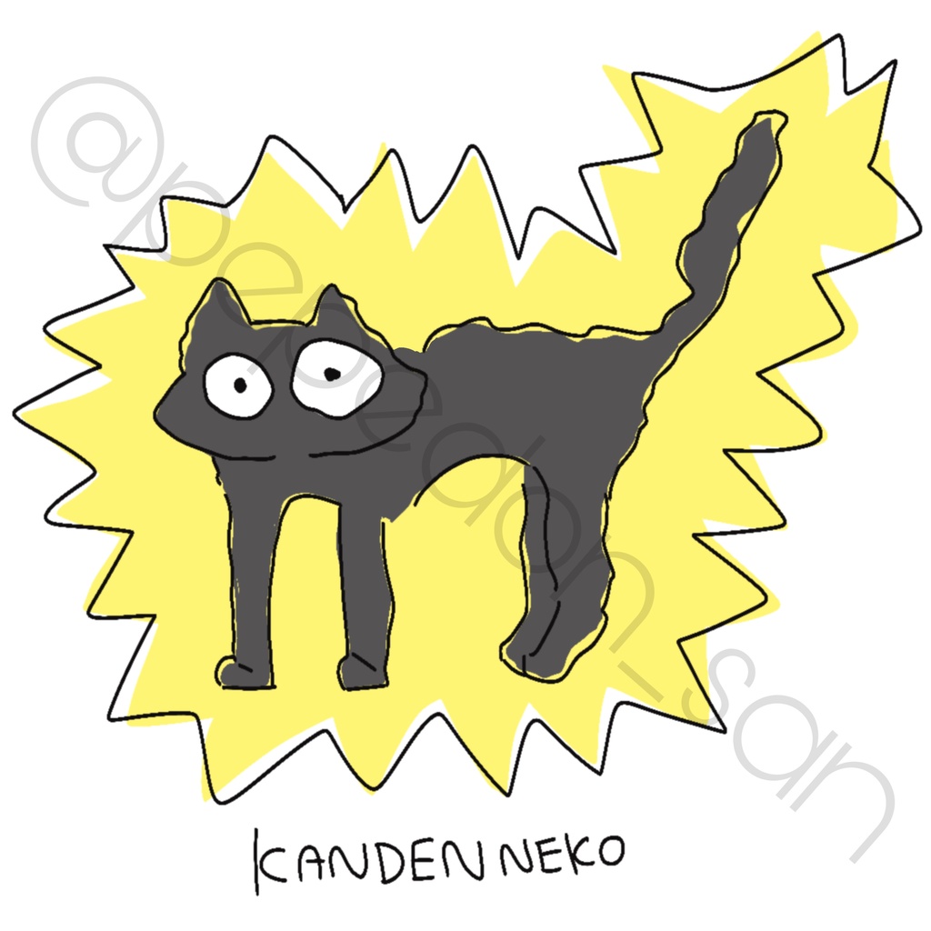 KANDENNEKO Tシャツ