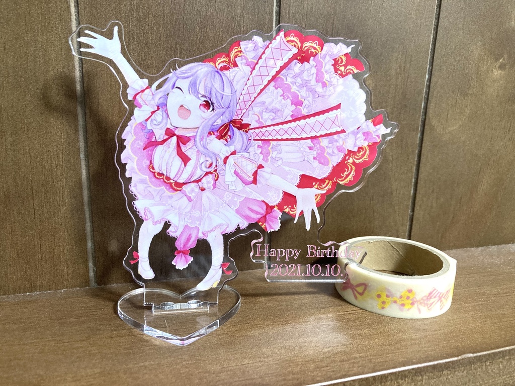 ゆあ様アクリルスタンド（2021Birthday ver.）