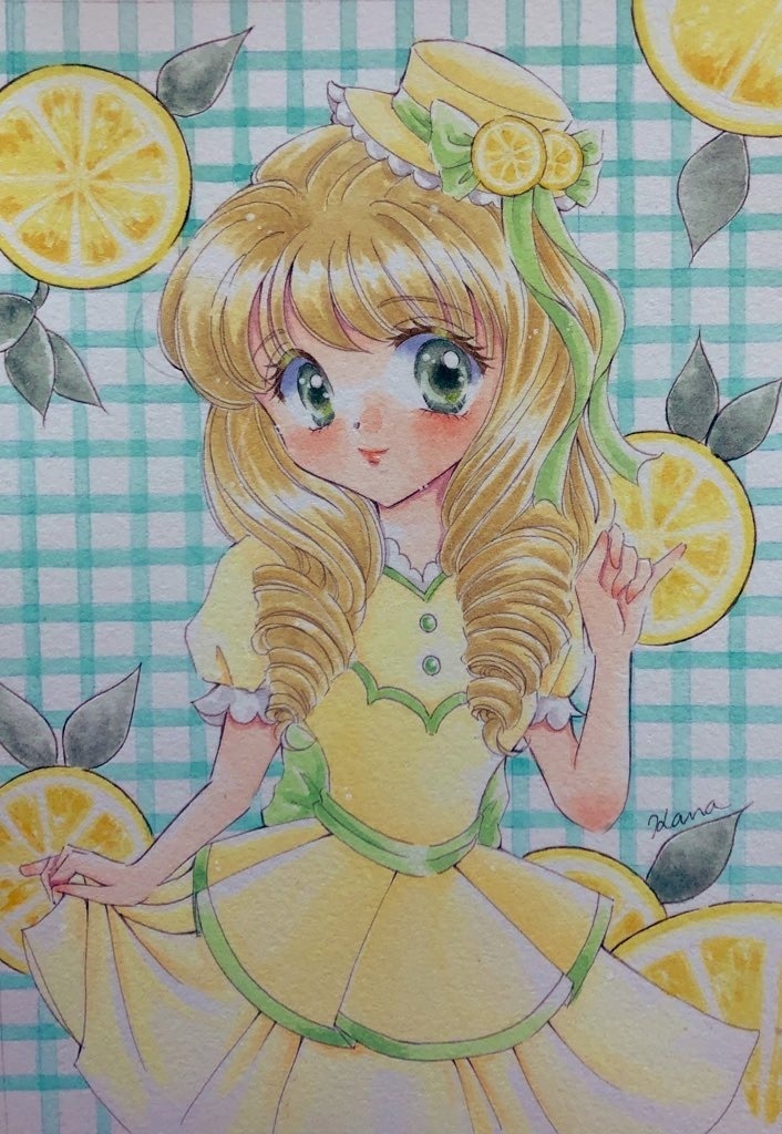 手描きイラスト ウィークエンド・シトロン