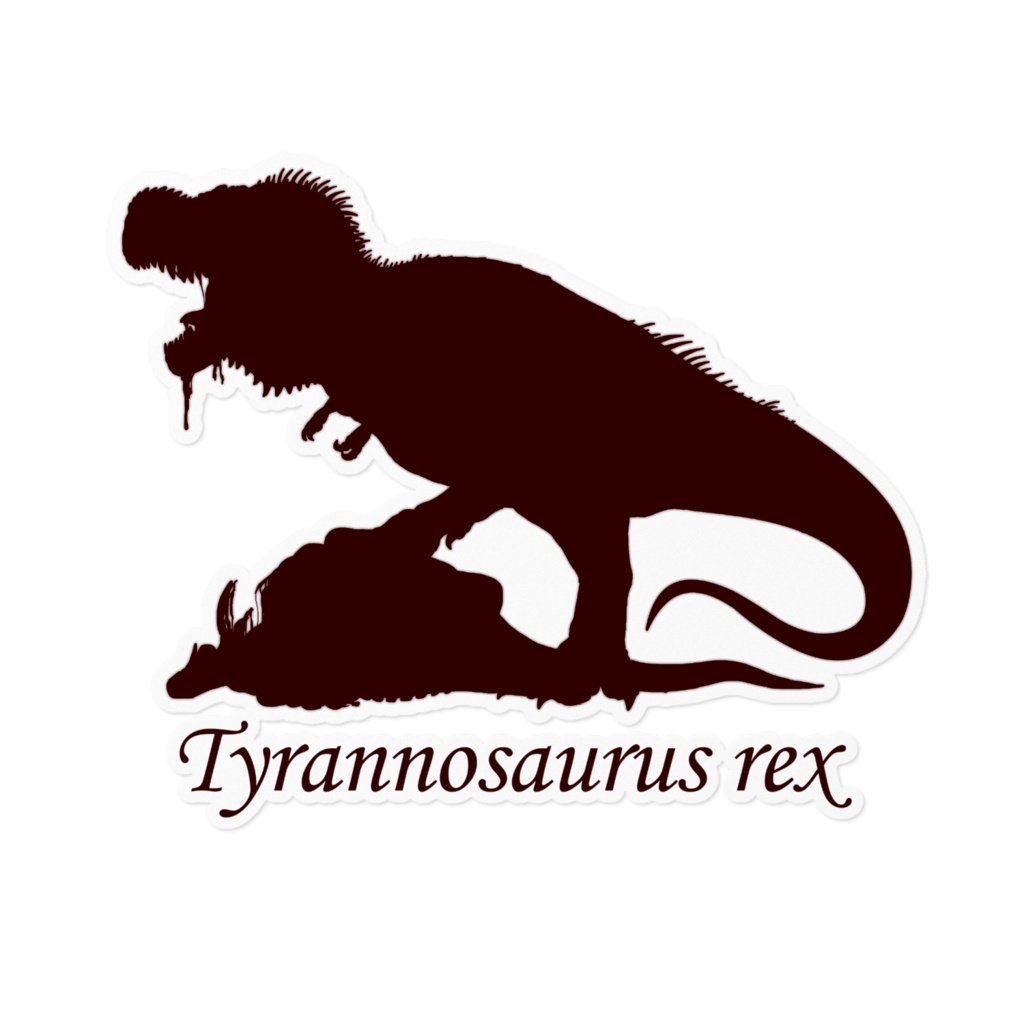 ティラノサウルス ステッカー