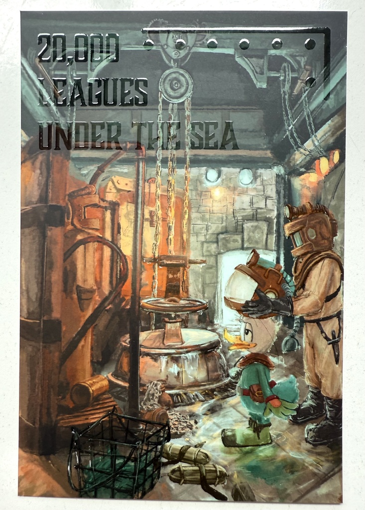 ニス盛りツヤツヤポストカード