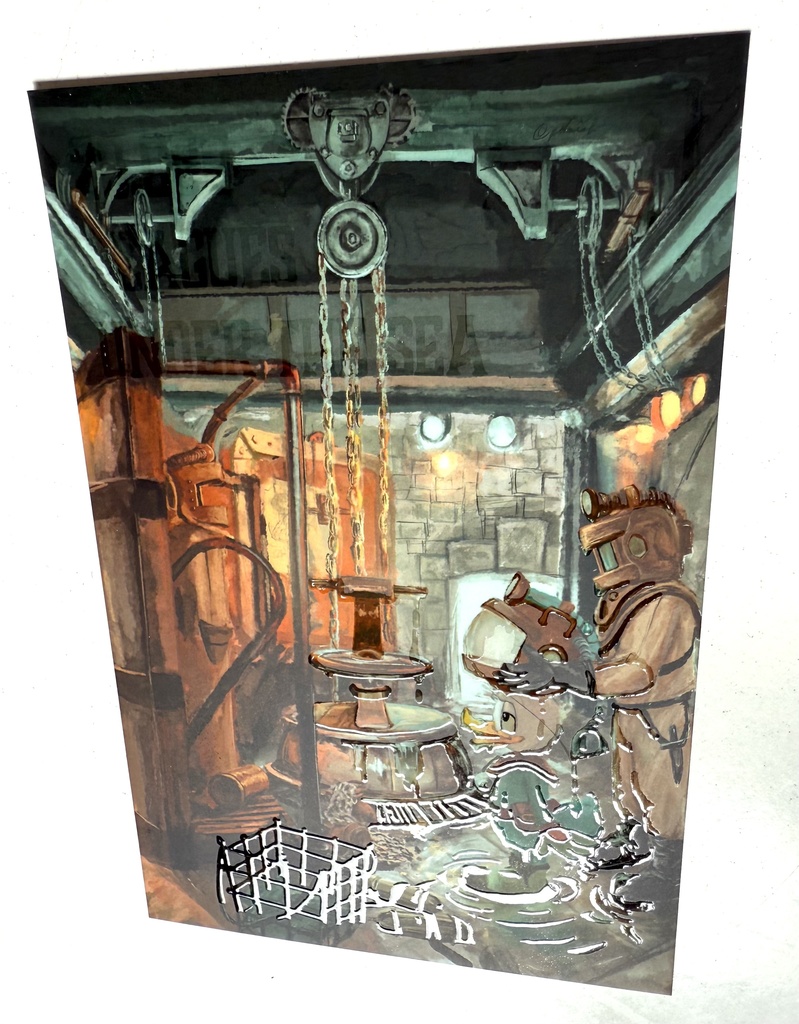 ニス盛りツヤツヤポストカード