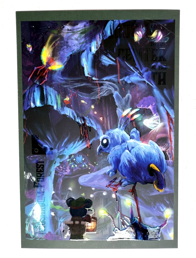 ニス盛りツヤツヤポストカード