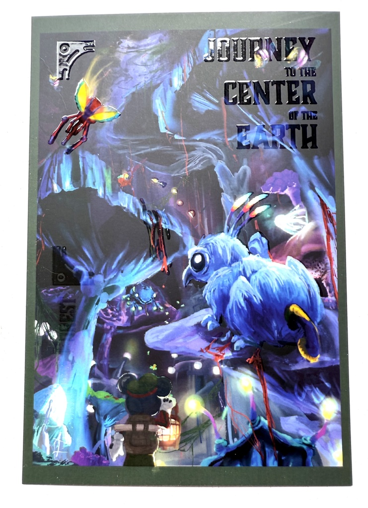 ニス盛りツヤツヤポストカード