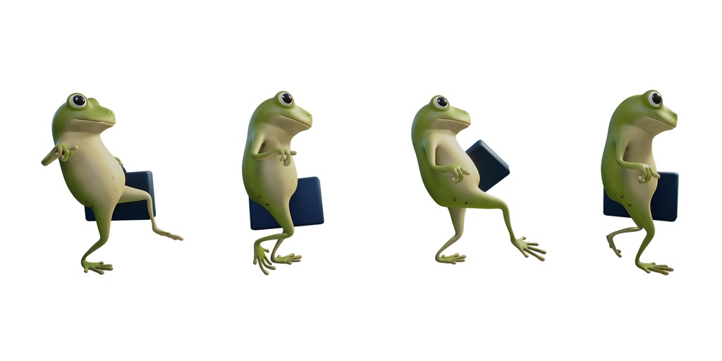 こっそりかえる - マスキングテープ