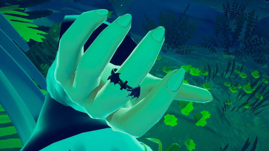 【VRChat対応】白黒翼の指輪