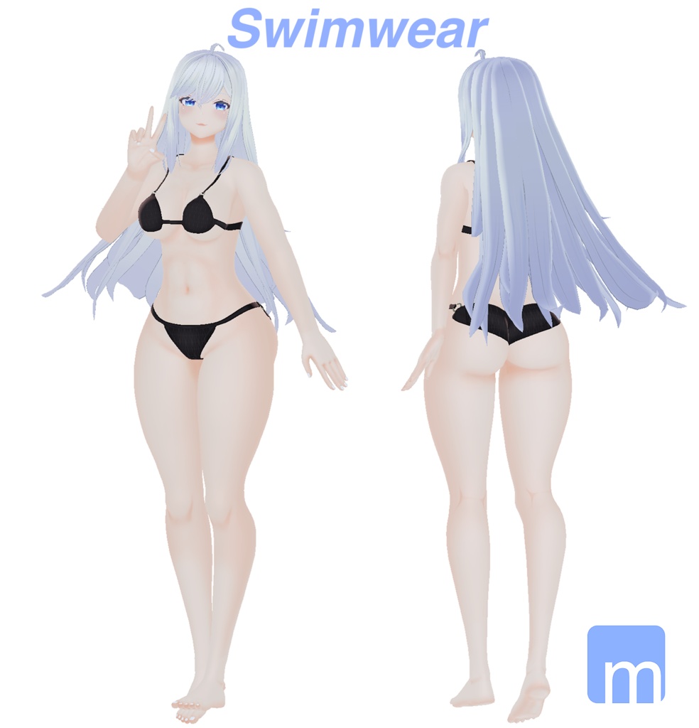 オリジナル3Dモデル 「丹李」(Akari) ver1.03