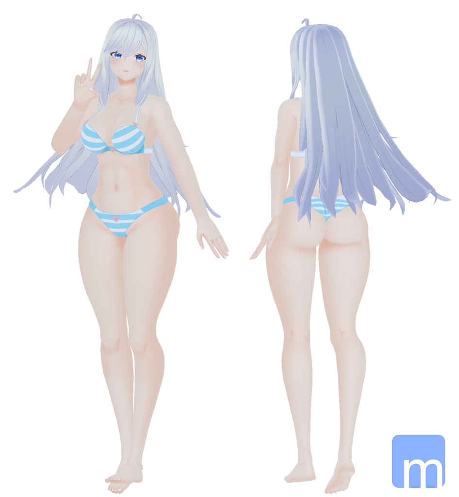 オリジナル3Dモデル 「丹李」(Akari) ver1.03