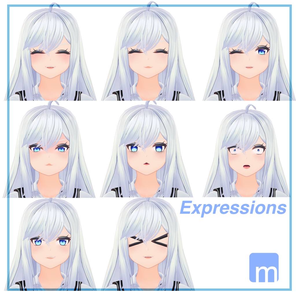 オリジナル3Dモデル 「丹李」(Akari) ver1.03