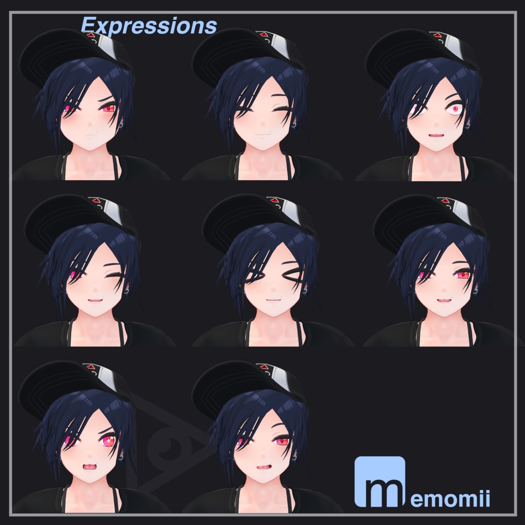 オリジナル3Dモデル「樹」(Itsuki 1.02)