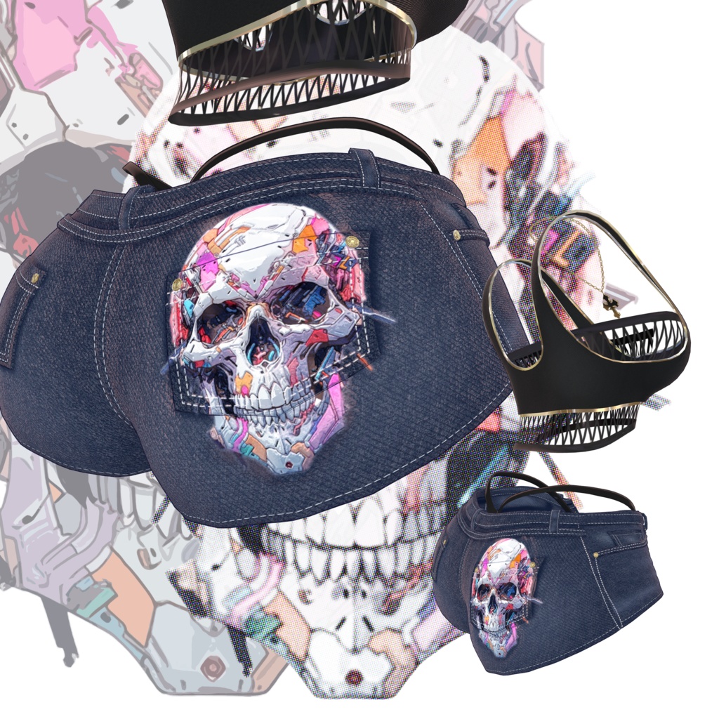 『Skull Core Pack』By MemoMii (Outfit Pack)