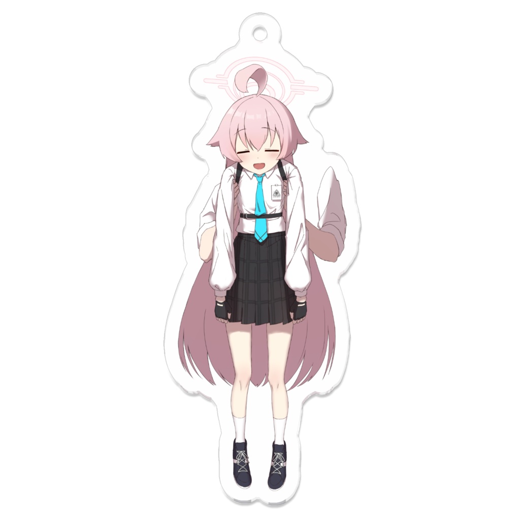 伸びるホシノ　アクリルキーホルダー