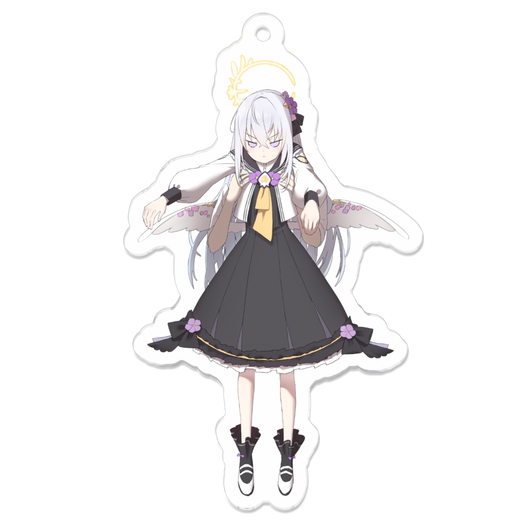 伸びるアズサ アクリルキーホルダー
