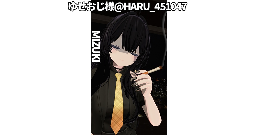 ✨📢 METAFES掲載記念セール開催中!📢✨【17アバター対応】Gothic Metal Nail/ゴシックメタルネイル☆MA対応