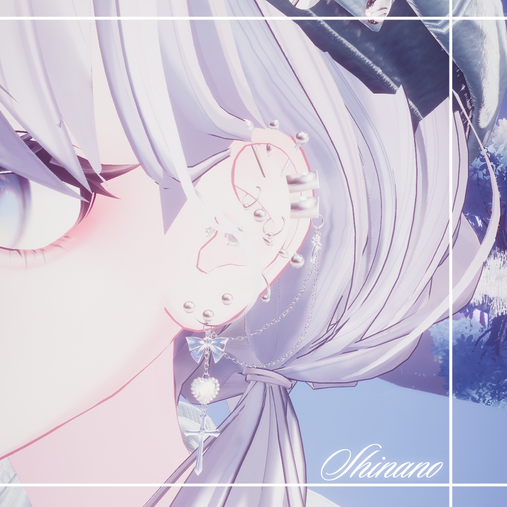 【14アバター対応】Lumiere prism (MA対応・ボディピアス)