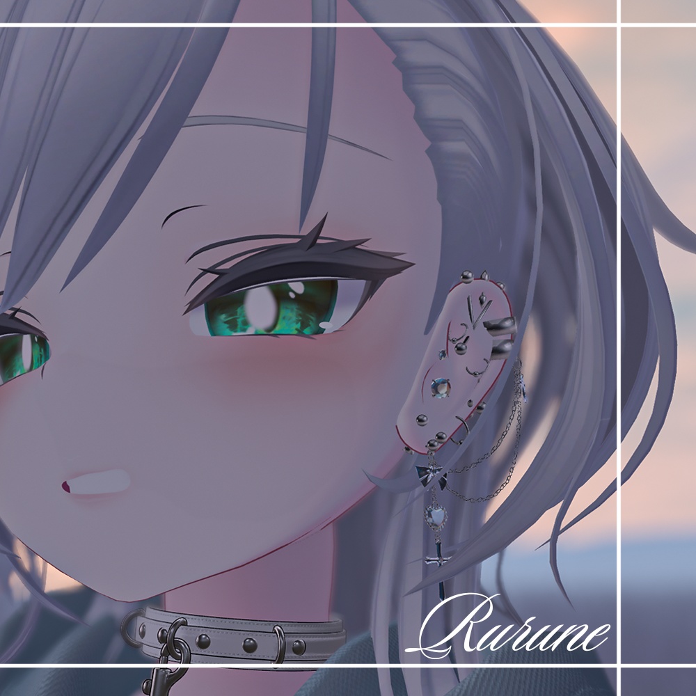 【14アバター対応】Lumiere prism (MA対応・ボディピアス)