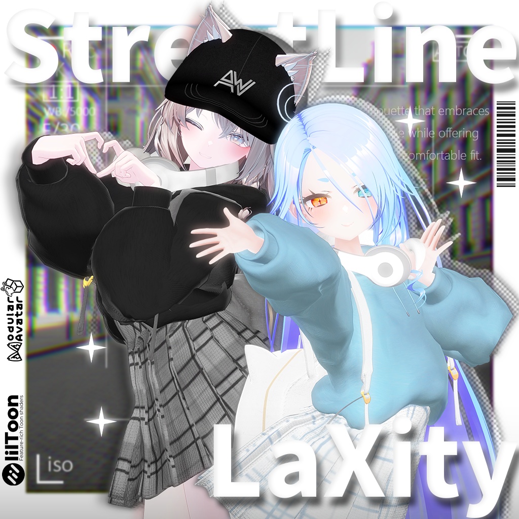 【15アバター対応】🌃Street Line Laxity🛋️