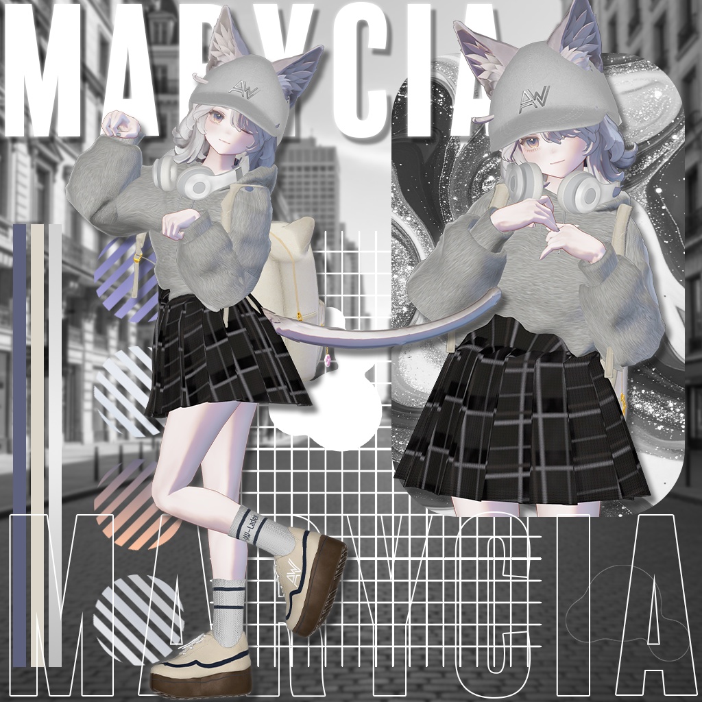 【15アバター対応】🌃Street Line Laxity🛋️